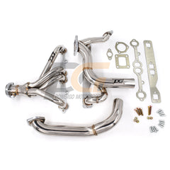 Turbo Conversion Headers 1-1/2" x 2-1/2" | Polished