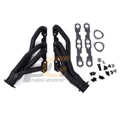 Exhaust Shorty Headers 1-5/8" x 3" | Black Paint