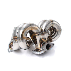 Turbo Manifold T3 Flange 38mm Wastegate Port | Polished