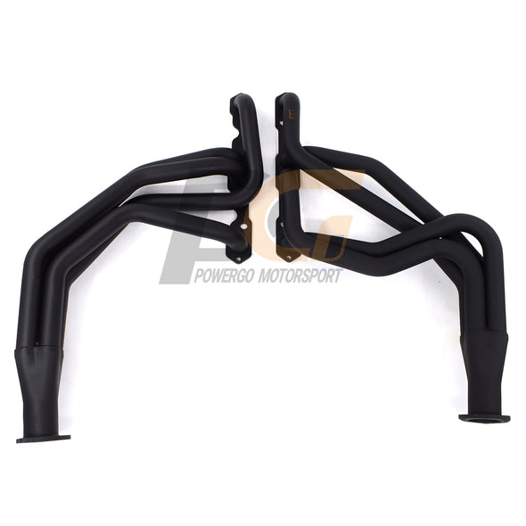 Long Tube Headers 1-5/8" x 2-1/2" | Black Paint