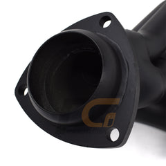 Exhaust Shorty Headers 1-5/8" x 2-1/2" | Black Paint