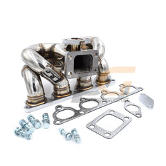 Turbo Manifold T3 Flange 38mm Wastegate Port | Polished