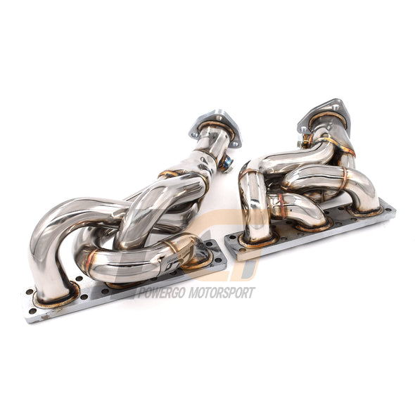 Exhaust Shorty Headers 1-1/2" x 2" | Polished