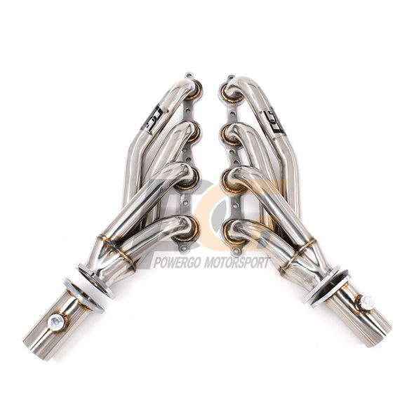 LS Swap Shorty Headers 1-5/8" x 2-1/2" | Polished