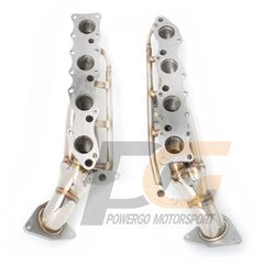 Exhaust Shorty Headers 1-5/8" x 2-1/2" | Polished