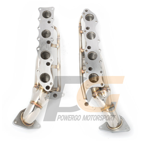 Exhaust Shorty Headers 1-5/8" x 2-1/2" | Polished