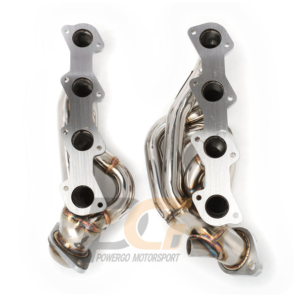 Exhaust Shorty Headers 1-1/2" x 2-1/2" | Polished