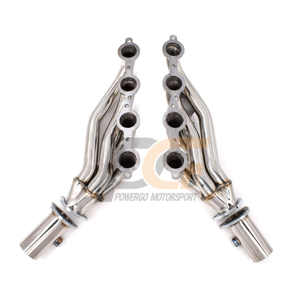 LS Swap Shorty Headers 1-5/8" x 2-1/2" | Polished