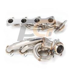 Exhaust Shorty Headers 1-1/2" x 2-1/2" | Polished