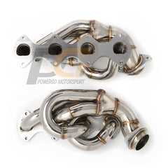 Exhaust Shorty Headers 1-5/8" x 2-1/2" | Polished