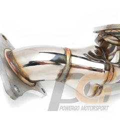 Exhaust Shorty Headers 1-5/8" x 2-1/2" | Polished