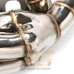 Exhaust Shorty Headers 1-5/8" x 2-1/2" | Polished