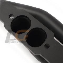 Exhaust Shorty Headers 1-1/2" x 2-5/8" | Black Paint